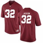 Men's Alabama Crimson Tide #32 Jalen Jackson Crimson Game NCAA College Football Jersey 2403FMWR3